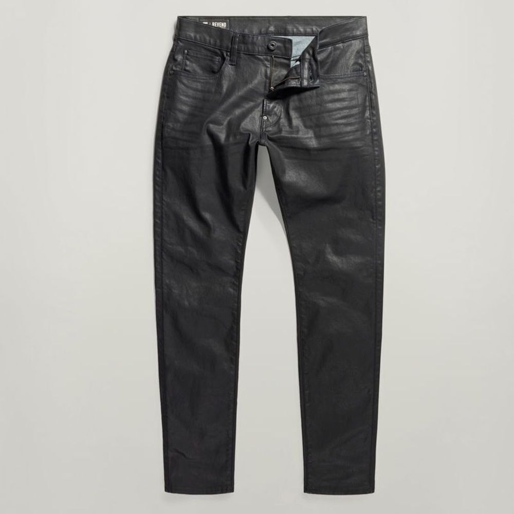 G-Star Raw Men's Skinny Jeans - Black Coated Finish